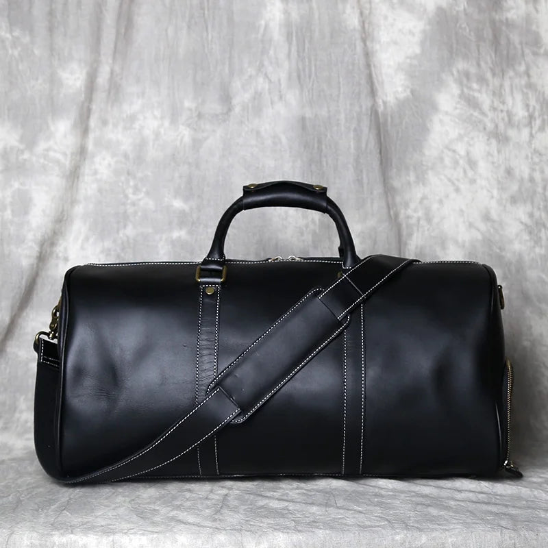 Retro Leather Travel Bag