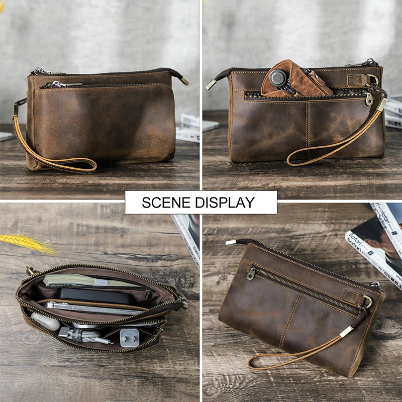 Men's Leather Handbag
